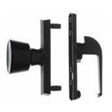 Hampton Products Hampton - Wright Products V670BL Universal Knob Latch-Black; 0.75 - 3 In. 6834949